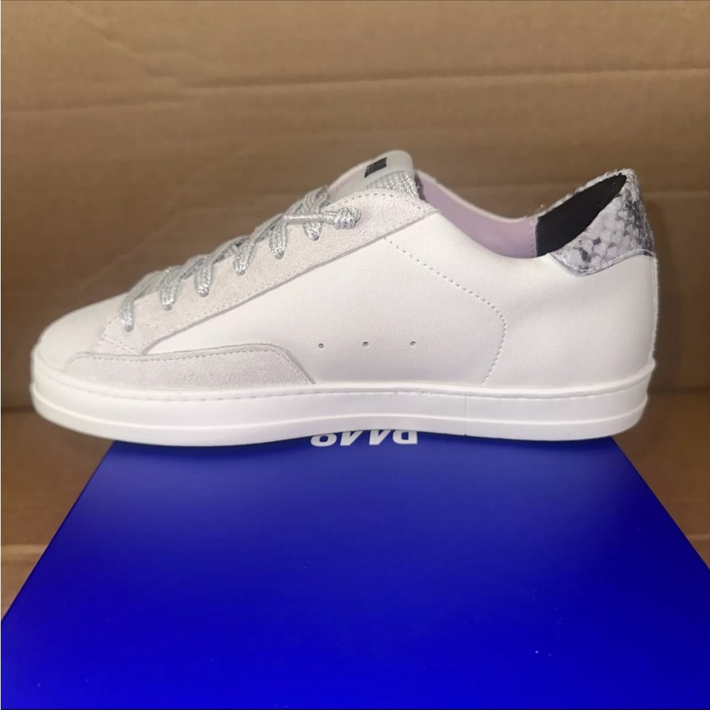 P448 F24john   White/lilac You Can Surf Later”  Sneakers For Women - Picture 7 of 8